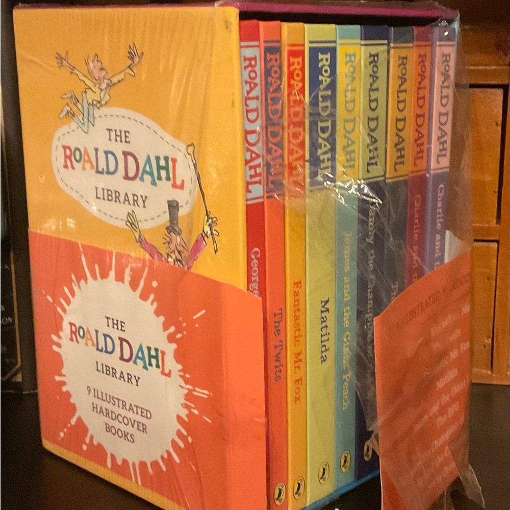 Roald Dahl Library 9 Illustrated Hardcover Books